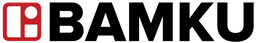 BAMKU logo with a red circle and 'i' on a black background